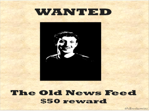 Facebook protest wanted Facebook protest wanted