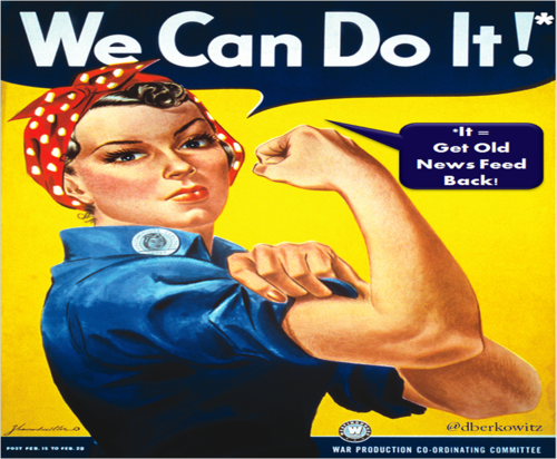 Facebook protest - we can do it Facebook protest - we can do it