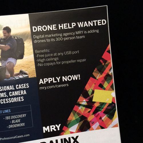 Drone help wanted Drone help wanted